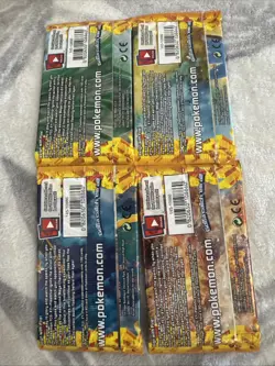 (X4) Pokemon English Blister Booster Pack XY Flashfire Sealed and Unweighed - Image 2
