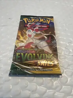 pokemon Evolving Skies Booster Pack - New Factory Sealed Sylveon art! 820650808777 - Image 1