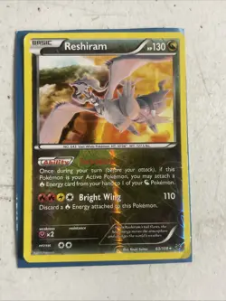 Pokemon TCG - RESHIRAM - Roaring Skies 63/108 Reverse Holo Rare Hp - Image 1