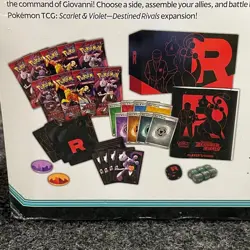 POKEMON Scarlet & Violet Destined Rivals Elite Trainer Box, Worn Box - Image 5