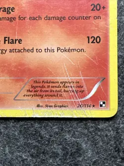 Reshiram 26/114 Black & White Pokemon TCG Holo Rare - Image 3