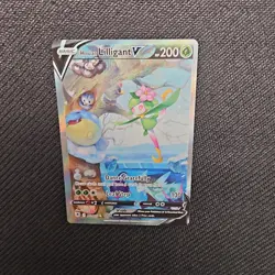 2022 Pokemon SWSH Astral Radiance Hisuian Lilligant V #163/189 Rare Holo TCG - Image 1