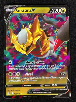Pokemon Giratina V 130/196 Ultra Rare Holo (NM) - Image 1