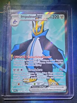 Impoleon ex | PFL 114/094 | NM DE | Full Art Rare | Fatale Flammen Pokemon TCG - Image 1
