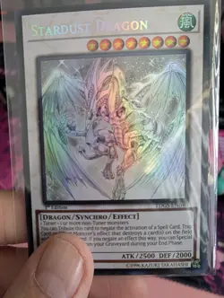 Stardust Dragon (Ghost) TDGS-EN040 The Duelist Genesis Unlimited - Image 1