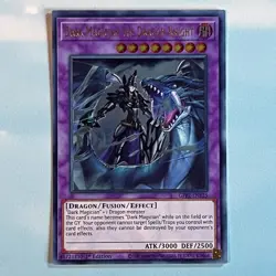 YUGIOH Dark Magician the Dragon Knight ULTRA RARE GFP2-EN125 Near Mint NM - Image 1
