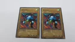 2x KURAMA LEGEND OF BLUE MONSTER 1ST EDITION LOB-039 COMMON YUGIOH NM - Image 1