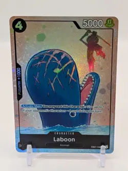 One Piece TCG EB01-048 Laboon Alt Art Parallel English - Image 1
