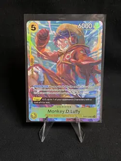 One Piece Monkey.D.Luffy OP07-109 Alternate Art Illustration Box Vol. 3 Promo - Image 1