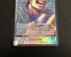 Crocodile OP14-079 (Alternate Art) One Piece The Azure Sea's Seven Foil NM/MINT - Image 3