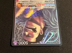 Crocodile OP14-079 (Alternate Art) One Piece The Azure Sea's Seven Foil NM/MINT - Image 4