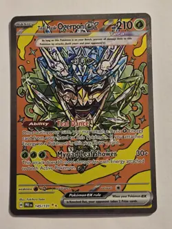 Teal Mask Ogerpon ex 145/131 SIR Pokemon TCG SV: Prismatic Evolutions NM - Image 1