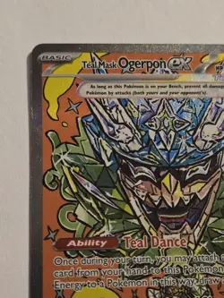 Teal Mask Ogerpon ex 145/131 SIR Pokemon TCG SV: Prismatic Evolutions NM - Image 3