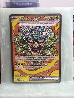 Teal Mask Ogerpon ex 145/131 SIR Pokemon TCG SV: Prismatic Evolutions NM - Image 1