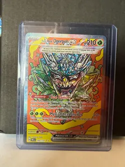 Teal Mask Ogerpon ex SIR 145/131 - Prismatic Evolutions Pokemon TCG - Nm - Image 1