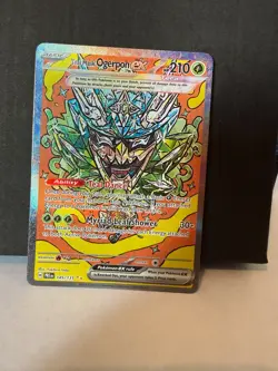 Teal Mask Ogerpon ex SIR 145/131 - Prismatic Evolutions Pokemon TCG - Nm - Image 3
