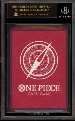 One Piece CCG Monkey.D.Luffy BVB X One Piece Collab ST13-003 BGS 10 BLACK LABEL - Image 2