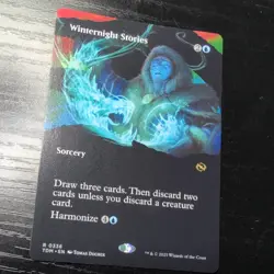 Winternight Stories Borderless 0336 MTG Tarkir: Dragonstorm Rare NM - Image 1