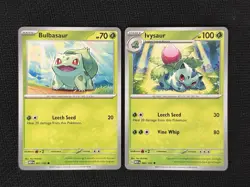 Pokemon TCG - Bulbasaur Charmander Squirtle + Evolutions 6 Card Set | NM - Image 5