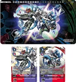 Digimon Card Game - Playmat & Card Set (Paildramon & Dinobeemon) - Image 1