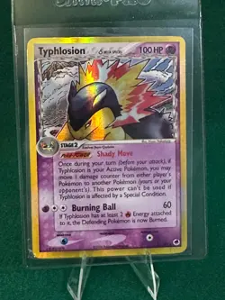 Pokemon TCG Typhlosion Card Dragon Frontiers Holo, Delta Species, 12/101 - Image 1