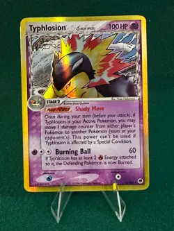 Pokemon TCG Typhlosion Card Dragon Frontiers Holo, Delta Species, 12/101 - Image 2