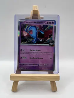 Team Rocket’s Wobbuffet Holo - 082/182 Destined Rivals - NM - Pokemon TCG Card - Image 1