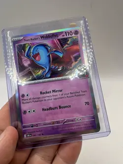 Team Rocket’s Wobbuffet Holo - 082/182 Destined Rivals - NM - Pokemon TCG Card - Image 3