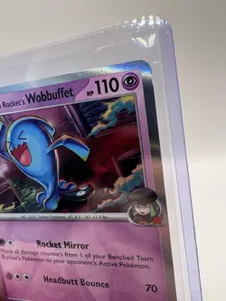 Team Rocket’s Wobbuffet Holo - 082/182 Destined Rivals - NM - Pokemon TCG Card - Image 4