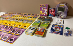 1999 Pokemon Zap! Theme Deck WOTC Theme Deck Base Set Mewtwo Replaced +300 Cards - Image 2