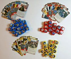 Star Wars Destiny Across the Galaxy 43 Cards w/ Dice Lot List In Description - Image 1