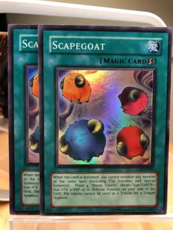 Yu-Gi-Oh! TCG 2x Scapegoat "magic card" #SDJ-041 - Image 1