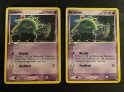 Pokemon Card Drowzee 67/113 EX Delta Species Non Holo Light Play - Image 1