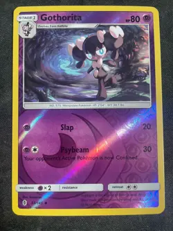 Gothorita 53/145 Guardians Rising Reverse Holo Pokemon TCG Card English NM - Image 1