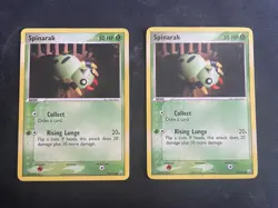 Spinarak 78/109 EX Team Rocket Returns Pokemon TCG Card 2004 Common English MP - Image 1