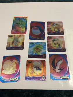 Pokemon Advanced 9 Lenticular Cards 2003 Nintendo Vintage Rare Collectible - Image 1