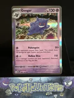Pokemon Card Gengar 094/165 Scarlet & Violet 151 Holo Rare NM - Image 1