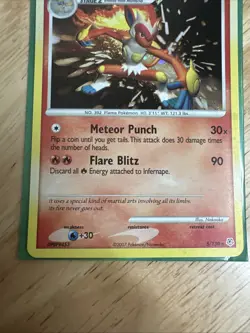 Pokemon TCG Infernape Holo Rare Card Diamond & Pearl 5/130 NM - Image 3