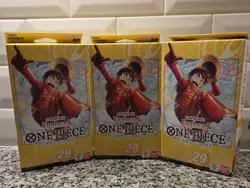 (LOT OF 3) One Piece Card Game: Egghead Starter Deck ST-29 English Bandai NEW! - Image 1