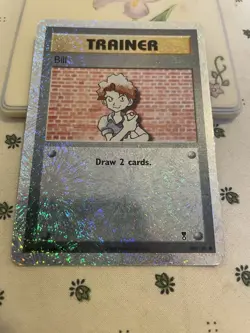 Pokemon TCG Trainer Card Bill 108/110 Legendary Collection Reverse Holo - Image 2