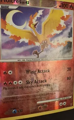 Moltres 36/147 Rare Supreme Victors Reverse Holo Pokemon Card TCG HP - Image 2
