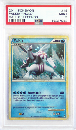 2011 Pokemon Call of Legends #19 Palkia Holo PSA 9 Card MINT! Rare! Fee Shipping - Image 1