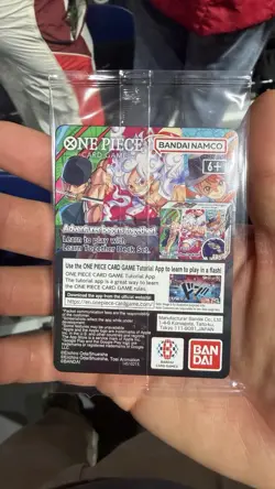 One Piece Gonzaga CCG Monkey D. Luffy Promo Holo Card College Basketball - Image 2