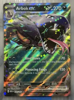 Arbok EX 024/165 - Scarlet & Violet 151 - Pokemon TCG Card Near Mint - Image 1