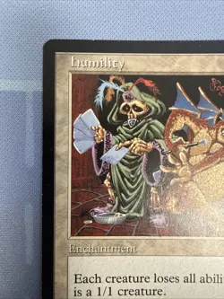 Humility - Tempest - Magic The Gathering Vintage 1997 WOTC - Image 2