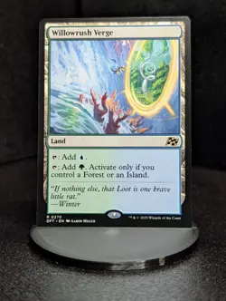 Willowrush Verge Aetherdrift Regular NM MTG - Image 1