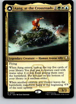 Aang, at the Crossroads // Aang, Destined Savior TLA 203 MTG - Image 1