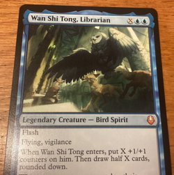 Mtg: “Wan Shi Tong, Librarian” - M/NM - The Last Airbender, M 0078, Regular - Image 2