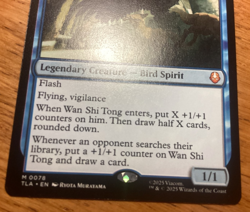 Mtg: “Wan Shi Tong, Librarian” - M/NM - The Last Airbender, M 0078, Regular - Image 3