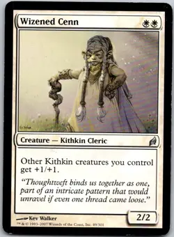 Magic the Gathering Wizened Cenn Lorwyn MTG Free Shipping! - Image 1